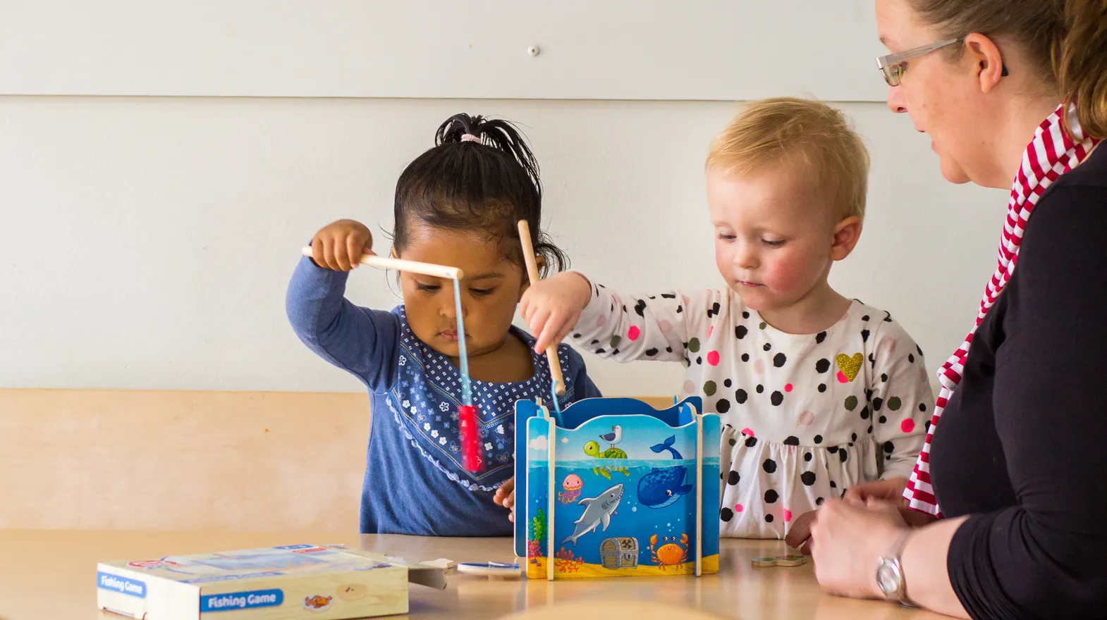 KDV - standaard - kinderen - PM - spel - vissen