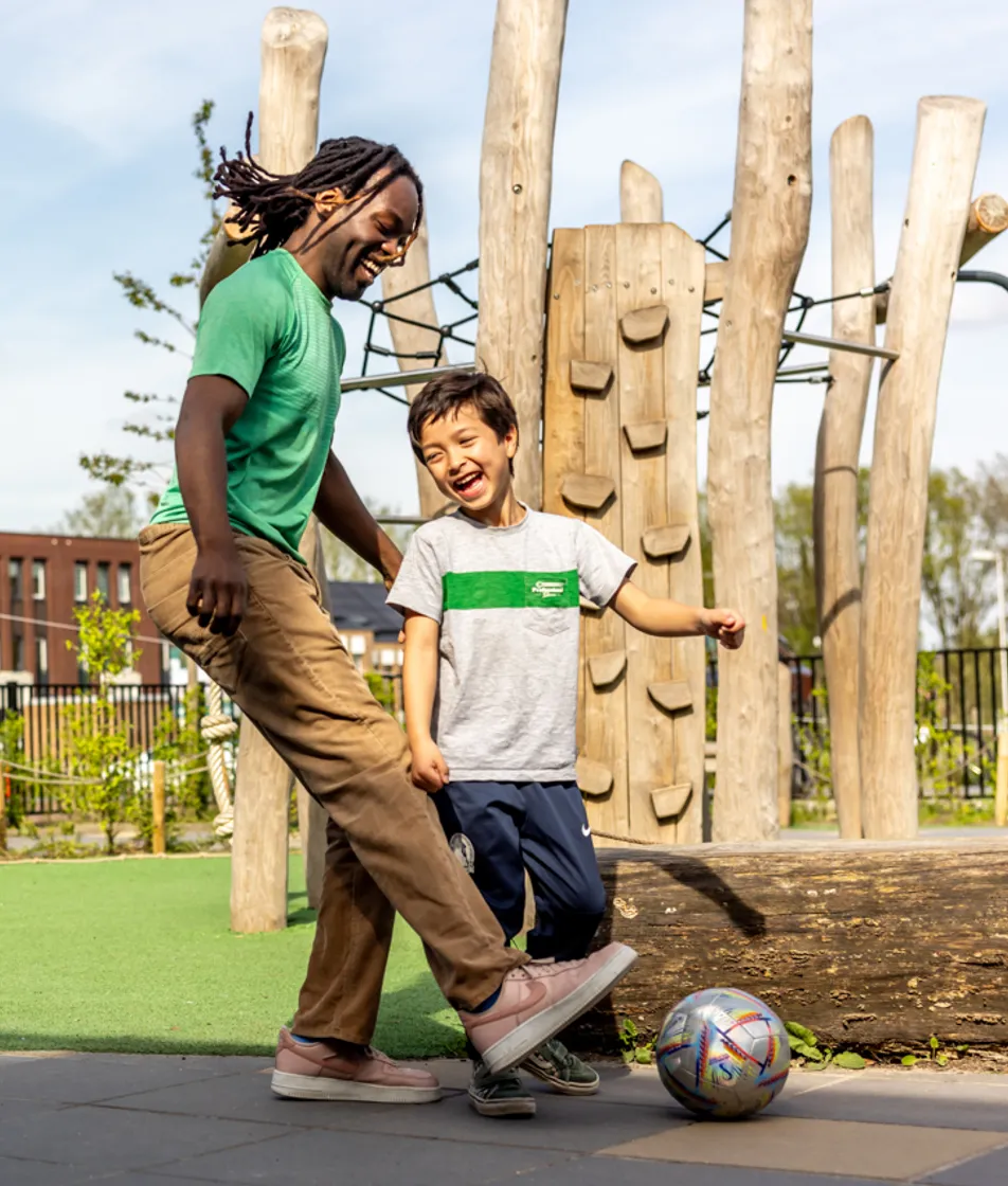Kind&co ludens - BSO - voetballen